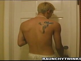 Two Perverse Twinks Hotel Fuck