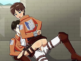 Two guys fucking, animation from the game