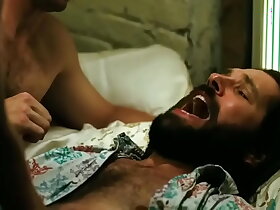 Lucas Near-Verbrugghe and Paul Rudd (Ant Man) Gay Kiss from movie My Idiot Brother