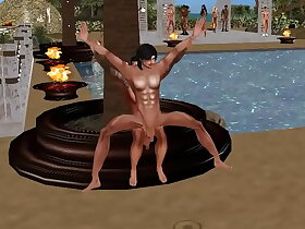 BEACH PERSONAL NUDE DANCER