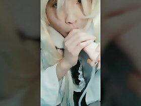 女装男 的新道具!?(ﾟ〇ﾟ ;)，弄不进去太尴尬了