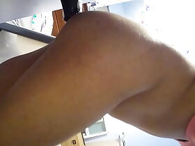 Cute latina tm in bra fuking herself in the bathroom