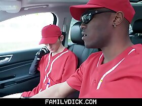 FamilyDick - Hot Black Baseball Coach Creampies A Cute Twink Boy