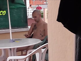 En mi terraza vecinos mirones