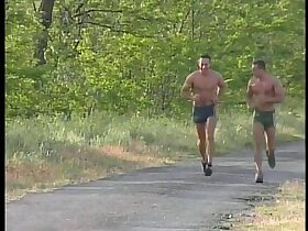 hungarian boys fuck after a jog