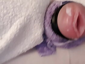 Covering My Fleshlight In Cum After A Long Edging Session
