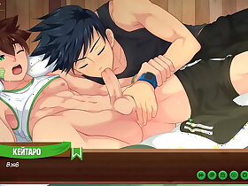 Game: Friends Camp, episode 44 - Natsumi decided to give a sweet blowjob to Keitaro (Russian voiceover)