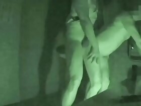 発展場トイレ 全裸待機 5