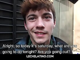 Hot Latin teen moans loudly when getting fucked in hairy ass-LECHELATINO.COM