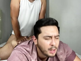 While His Wife Was Sleeping... My stepfather used me in the room as his personal whore - Gay sex taboo, no condom and cum inside the ass