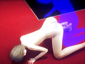 Yaoi Femboy - Cesar bareback twice with creampie - Sissy crossdress Japanese Asian Manga Anime Film  Game Porn Gay