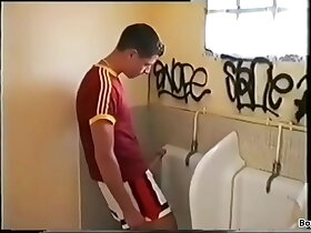 hung twink wank outdoor