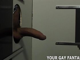 Get ready to suck a strangers cock at the gloryhole