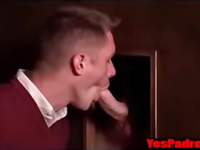 School Boy goes to the confessional for big cock-YesPadre.com
