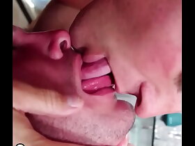 Tyler Saint Mouth Licking Kissing