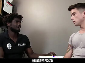 Black Cop Fucked Teen Boy As Punishment