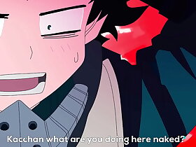 Midoriya gives up his ass to his straight friend Bakugo